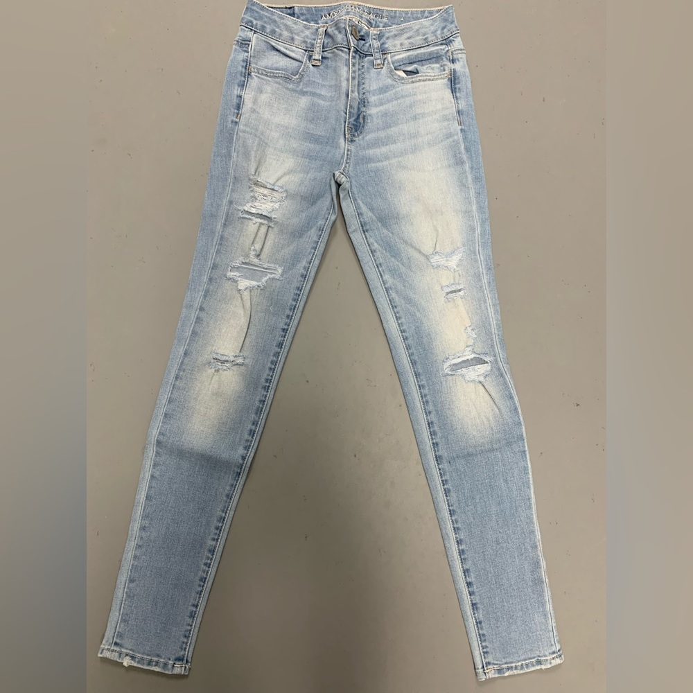 AEO 2 SHORT HI RISE JEGGING